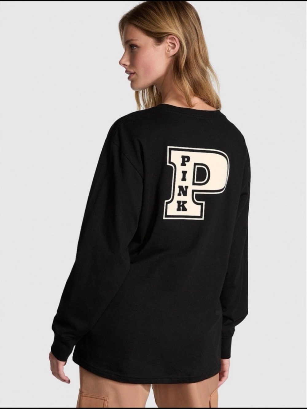 Pink Victoria Secret Campus Long Sleeve